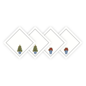 TABLE RUNNER & 4 NAPKIN SET: Festive Chinoiserie