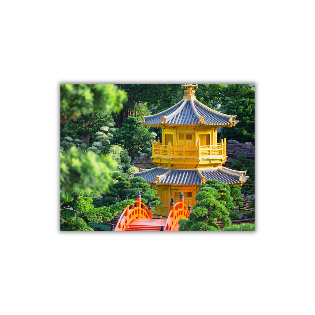 IAN TROWER PRINT: Chi Lin Nunnery