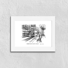 A5/A4 Mounted Print: Paper With Pen (9 designs)