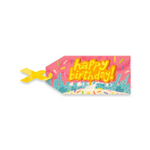GIFT TAG: Happy Birthday Skyline