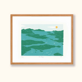 COULEUR AUBE PRINT: Sai Kung Linoprint