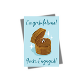 GREETING CARD: Congratulations- Engagement