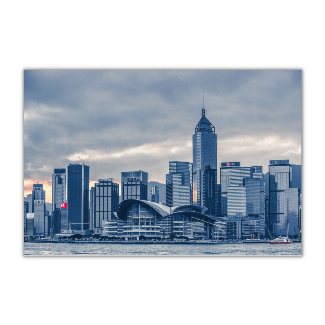 COLLECTOR'S PRINT - Classic Hong Kong Skyline