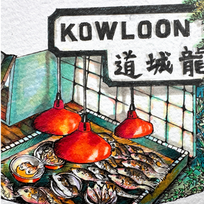 Jules White Print: Kowloon