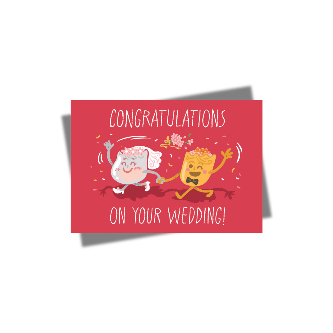 GREETING CARD: Congratulations On Your Wedding