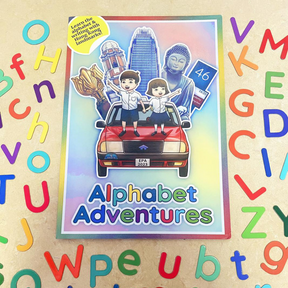 MAGNETIC BOOK: Alphabet Adventure