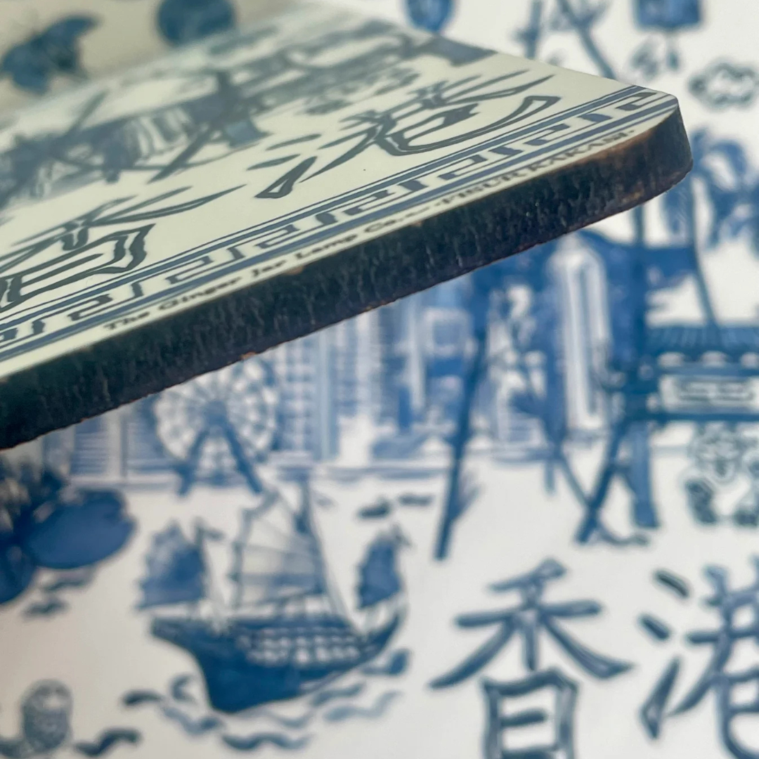 4 PIECE COASTER SET: Hong Kong Homage