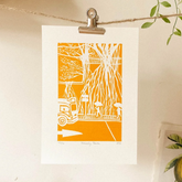 COULEUR AUBE PRINT: Kennedy Town Linoprint (available in 3 colours)