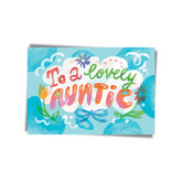 GREETING CARD:  Lovely Auntie