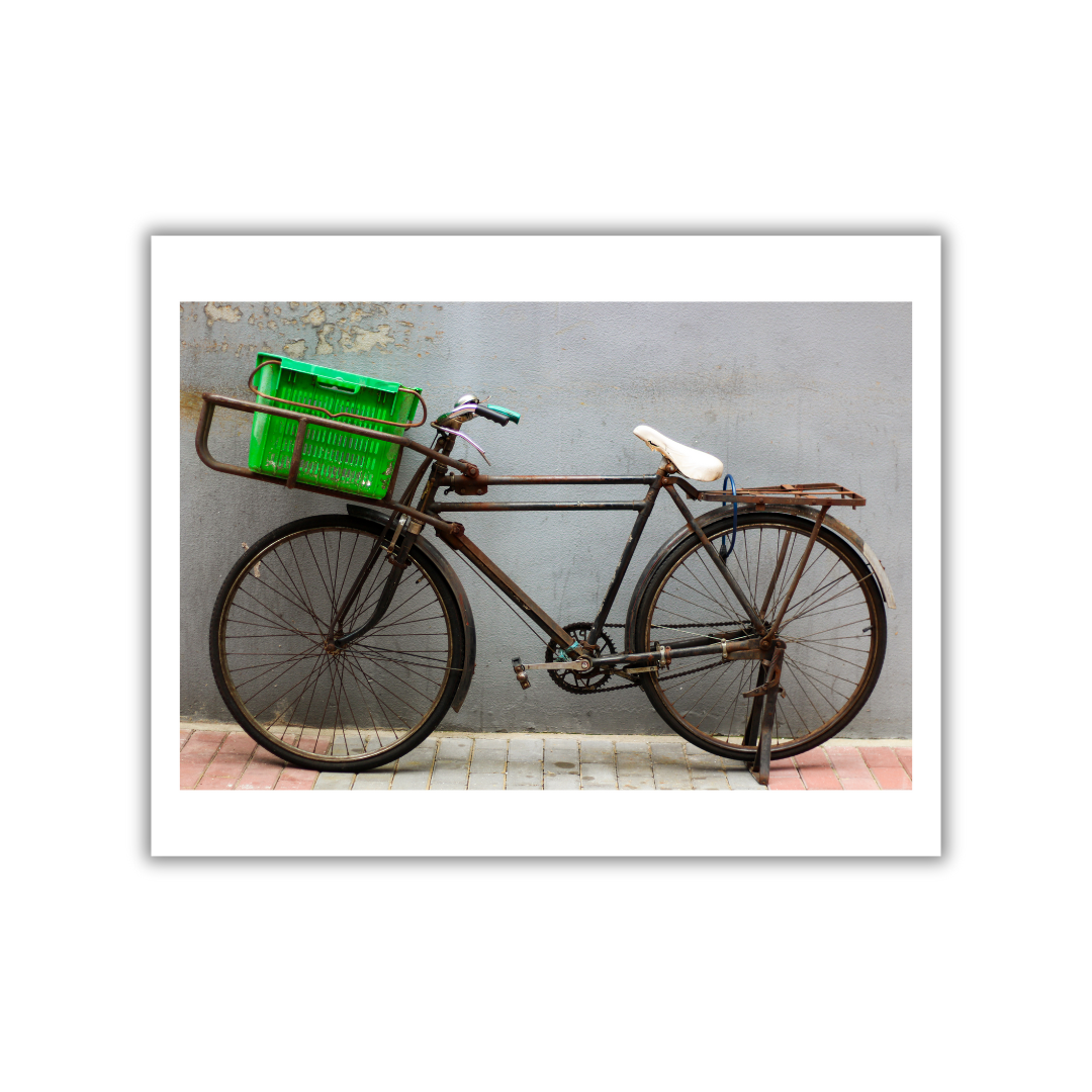 VIEW THROUGH JEN'S LENS PRINT: Delivery Bike