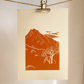 COULEUR AUBE PRINT: Lantau Peak Linoprint (available in 5 colours)