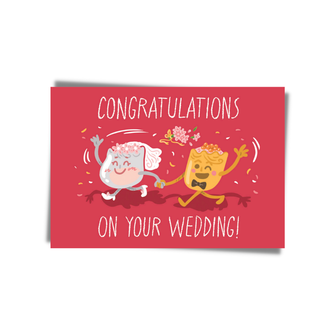 GREETING CARD: Congratulations On Your Wedding
