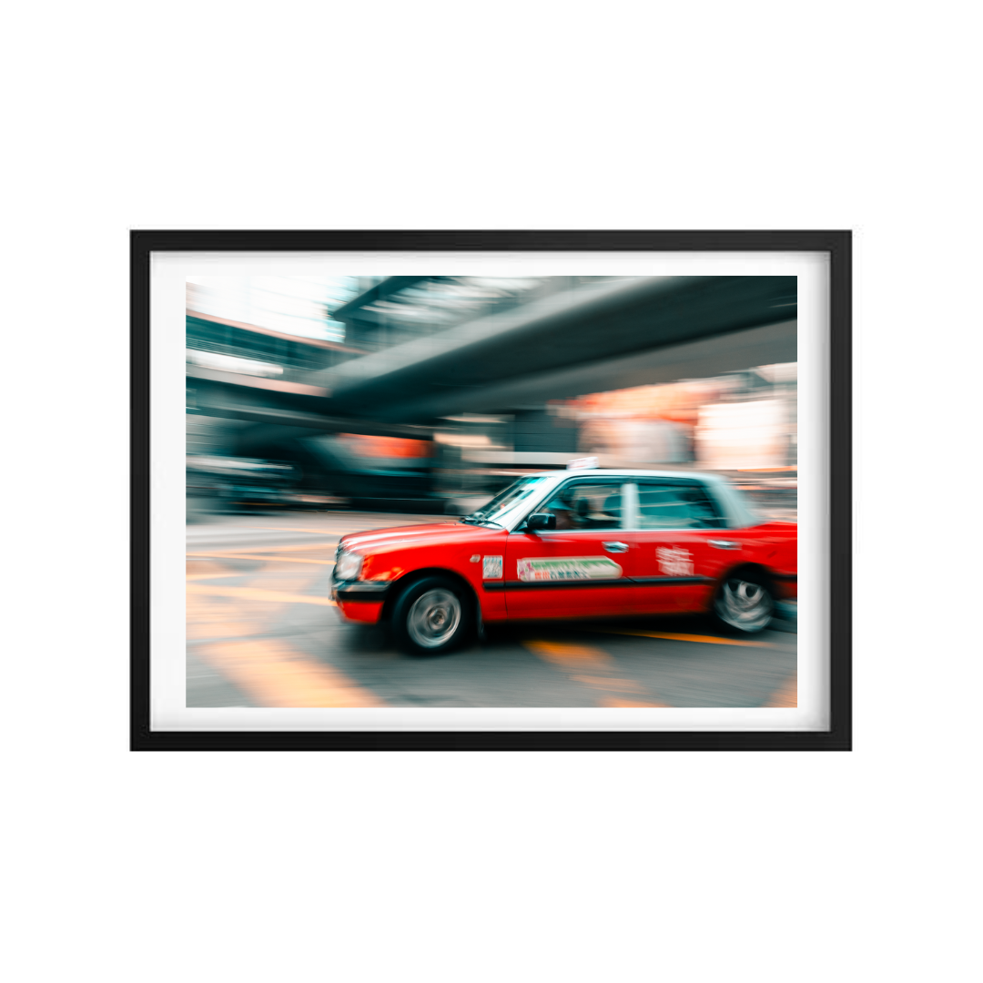 MICHAEL KURZEWSKI PRINT - Turbo Taxi (45x30cm)
