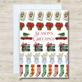 HONG KONG CHARITY CHRISTMAS CARD: Icons Season’s Greetings (single or 10 pack)