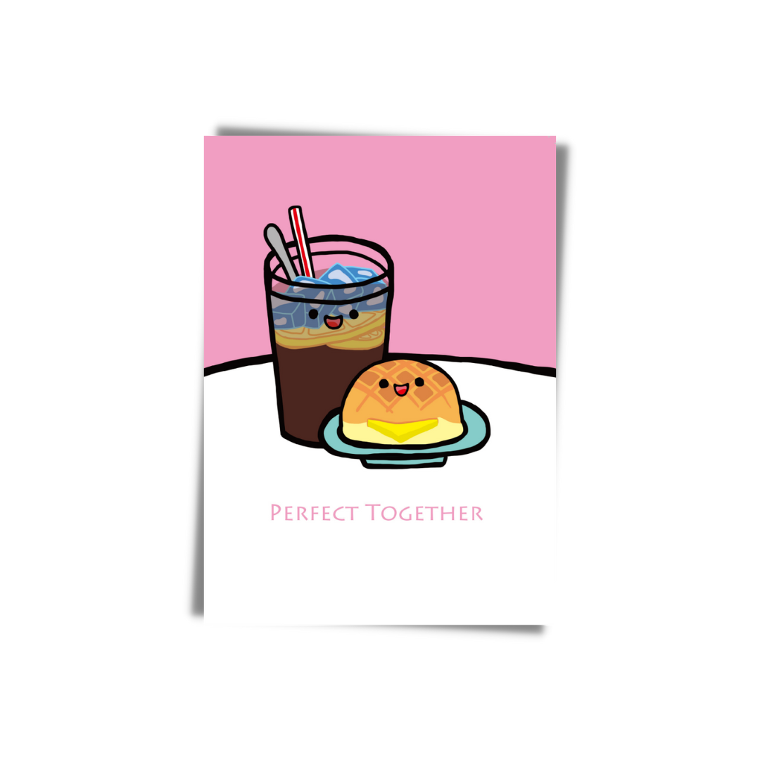 GREETING CARD: Perfect Together (2 colours)