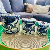 CANDLE: Dragon Pot (3 sizes)