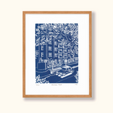 COULEUR AUBE PRINT: Bonham Road Linoprint (available in 2 colours)