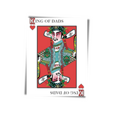 GREETING CARD: King of Dads
