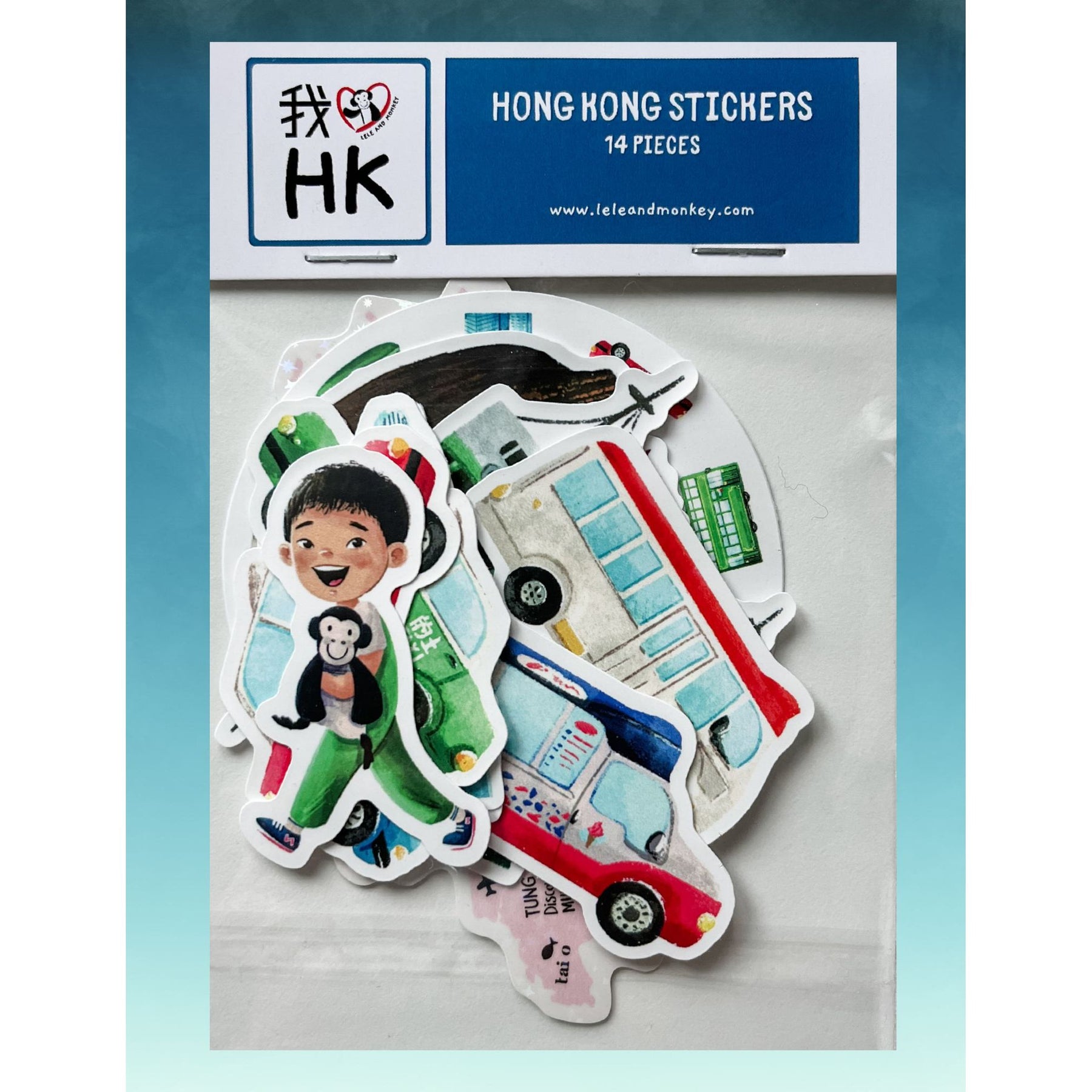 MONKEY'S GREAT ADVENTURE GIFT SET: I ❤ HK