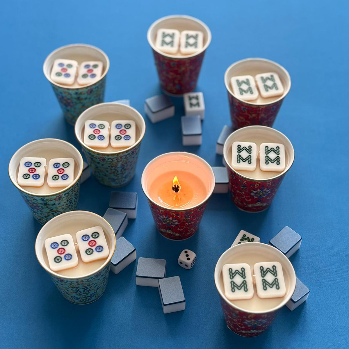 CANDLE: Mahjong Jar (2 colours)