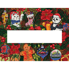 HANGING DECORATIONS: 3-Piece Festive Hong Kong Decoration Set
