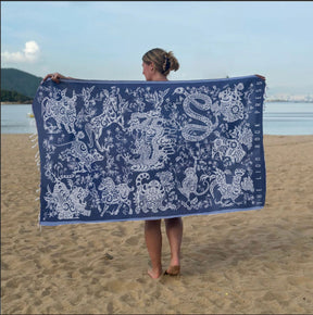 TURKISH TOWEL: Zodiac (2 colours)
