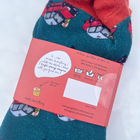 SOCKS: Where is Mister Dumpling? (adult & child sizes)