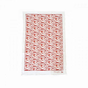 TEA TOWEL: HK Toile Tea Towel - (2 colours/older version)