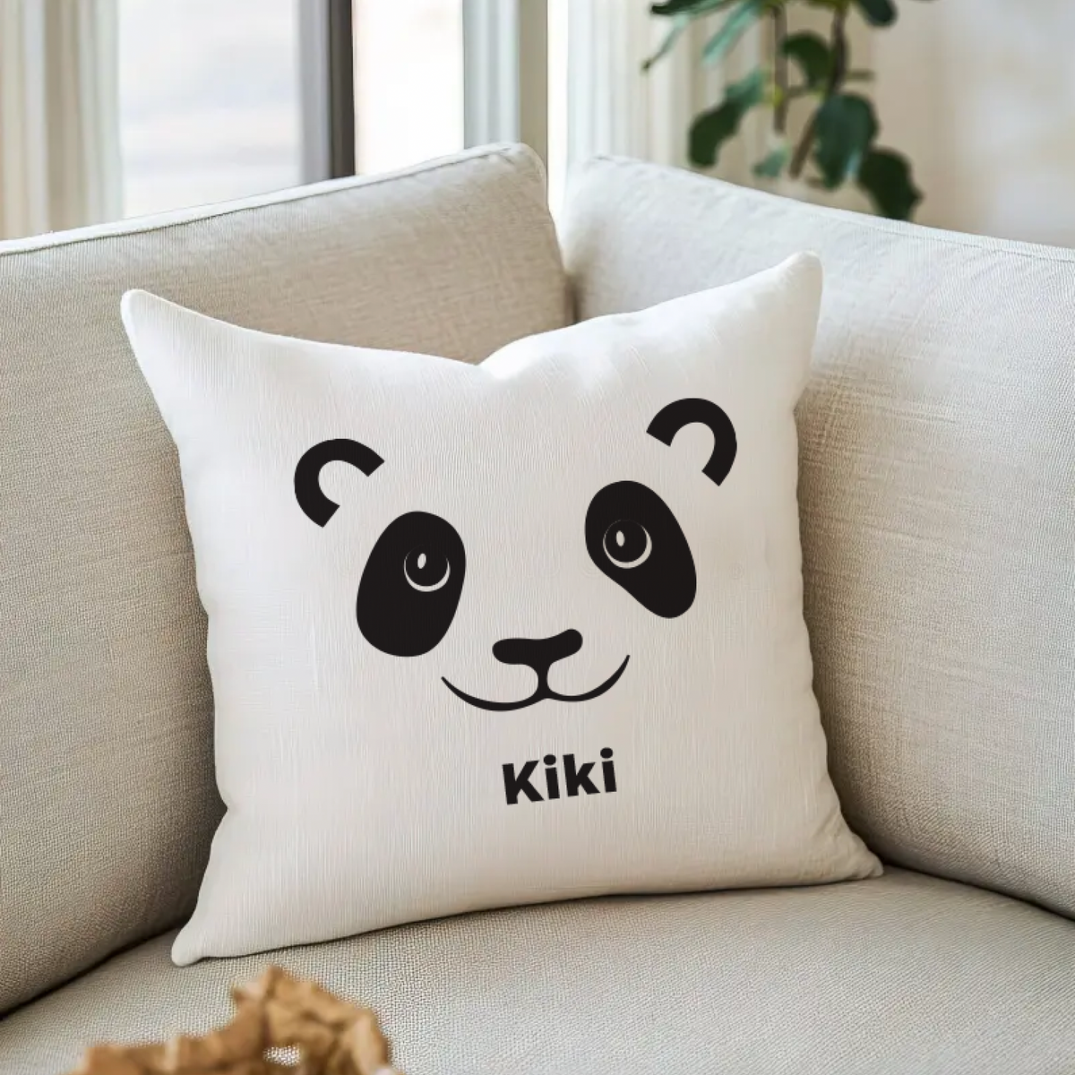 PERSONALISED CUSHION: Panda