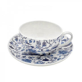 TEA SET: HK Toile  (2 colours)