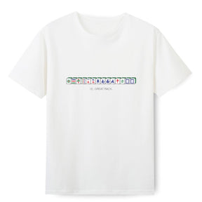 PERSONALISED T-SHIRT: Mahjong Designs (2 colours)