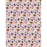 GIFT WRAP: Pink Wildlife
