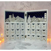 PRE-ORDER: PERSONALISED Luxury Wooden Christmas Advent Calendar