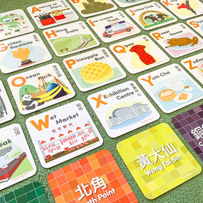 HONG KONG Bilingual A-Z Flash Cards