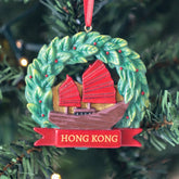 HANGING DECORATION: Hong Kong Wreath