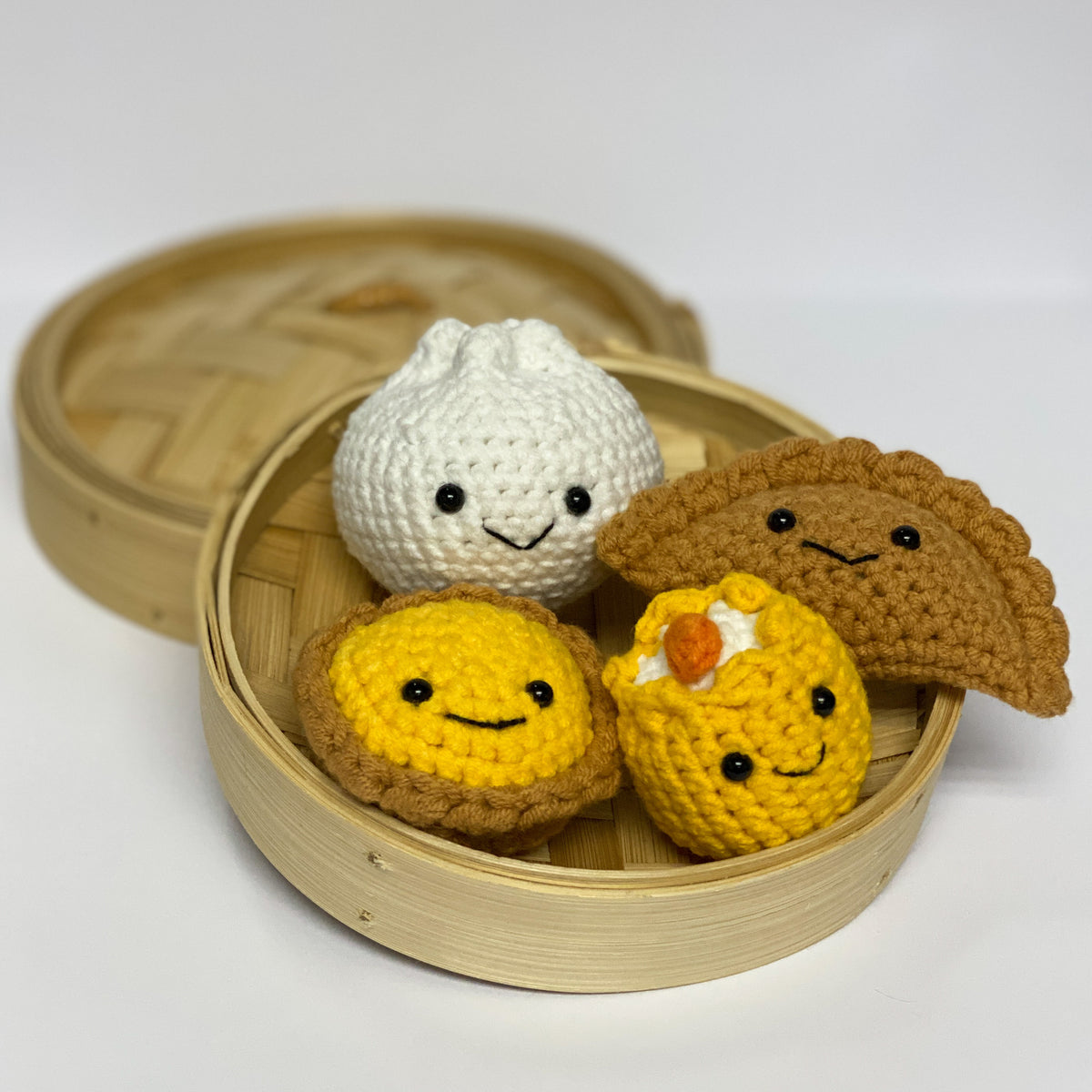 Crochet Yum Cha Plushies