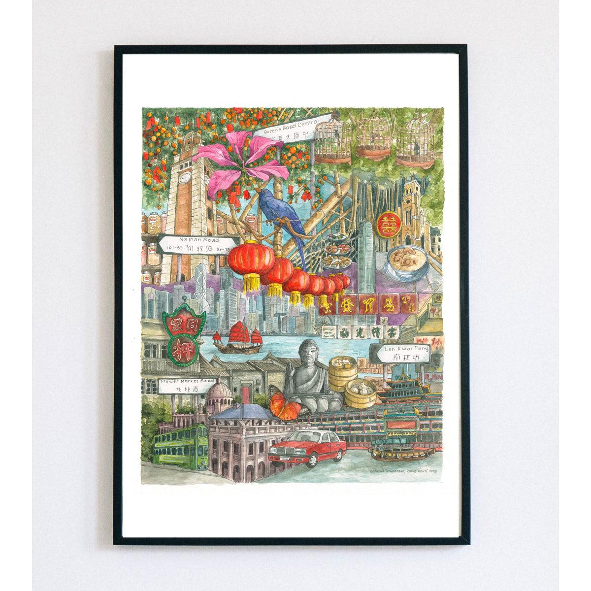 Natasha Johnstone Print: Our Hong Kong