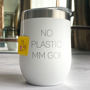 #NoPlasticMmGoi 12oz Tumbler