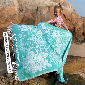 PERSONALISED TURKISH TOWEL: Zodiac (2 colours)