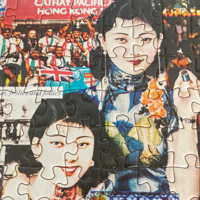 LUXURY DOUBLE-SIDED 1000pc PUZZLE: Tribute to Hong Kong