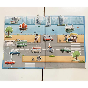 BOOK: Monkey’s Great Adventure Magnetic Play Book