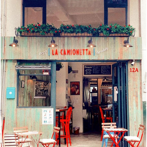 COULEUR AUBE PRINT: La Camionetta Linoprint