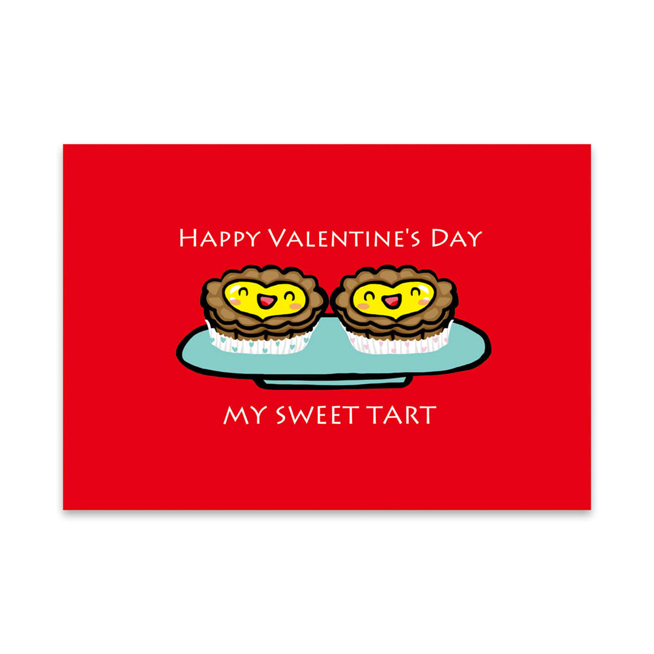 GREETING CARD: VALENTINE - My Sweet Tart
