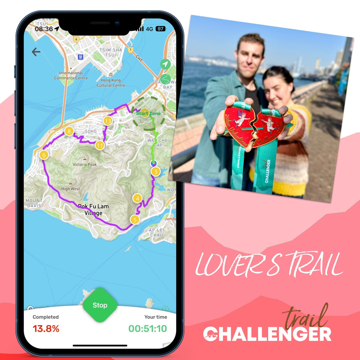 LOVER'S TRAIL: Trail Challenger Gift Box