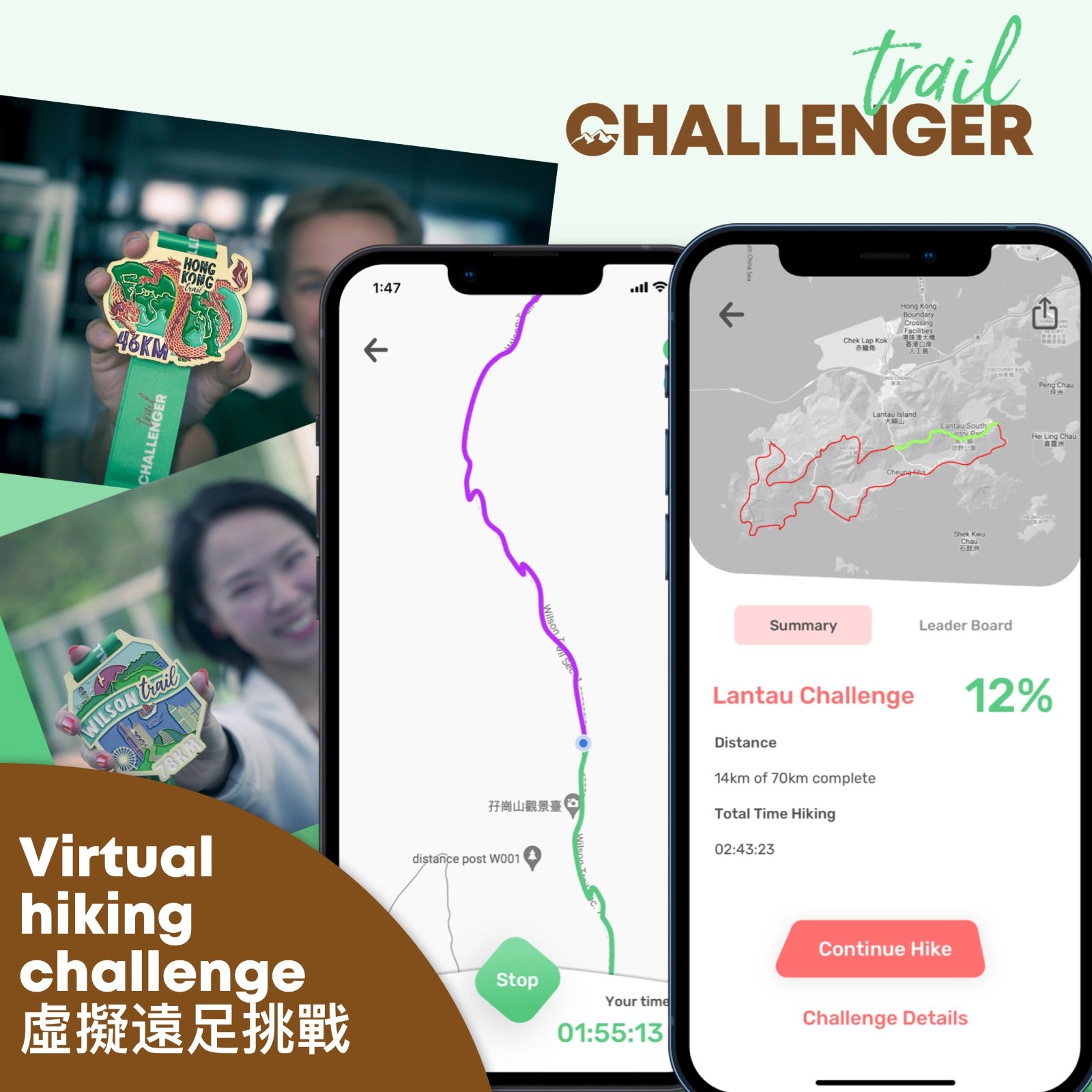 HONG KONG TRAIL HIKING CHALLENGE: Trail Challenger Gift Box