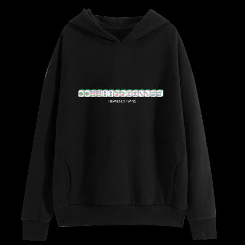 BLACK HOODIE: Mahjong - Heavenly Twins