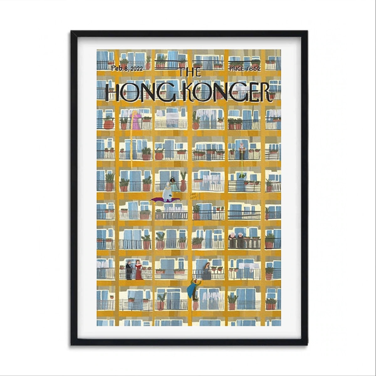 Sophia Hotung Print: Balconies