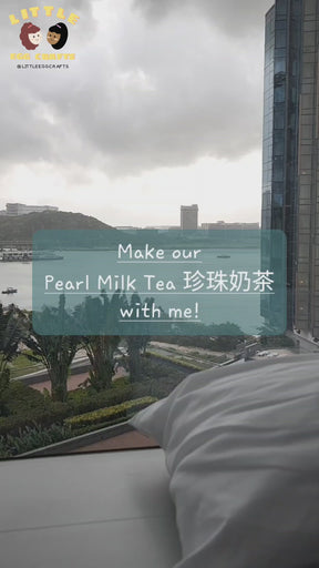 Crochet Pearl Milk Tea Plushie