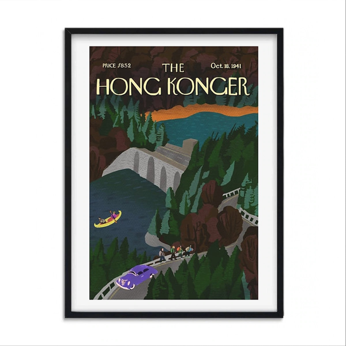 Sophia Hotung Print: Hike Don't Hunt