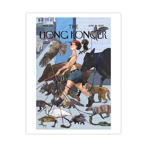 Sophia Hotung Print: Hog Walker